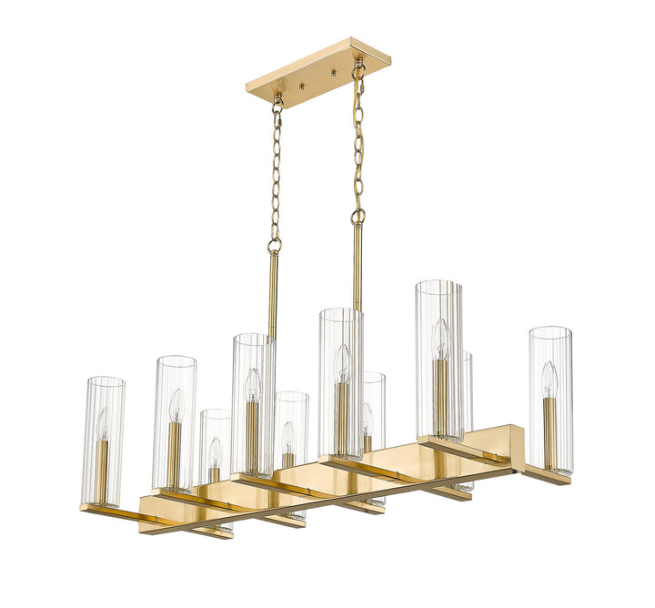 YS90C38G Ten Light Chandelier