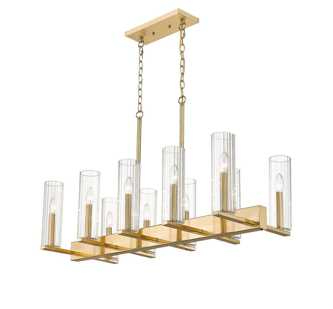 YS90C38G Ten Light Chandelier