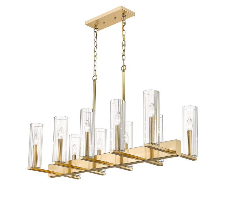 YS90C38G Ten Light Chandelier