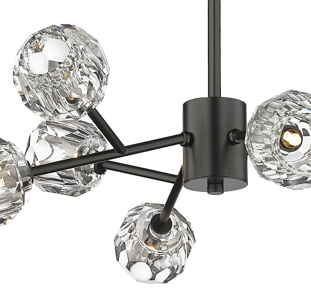 YS91C26B Eight Light Chandelier