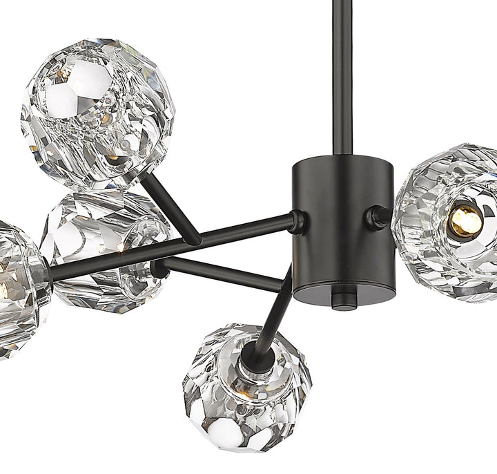 YS91C26B Eight Light Chandelier