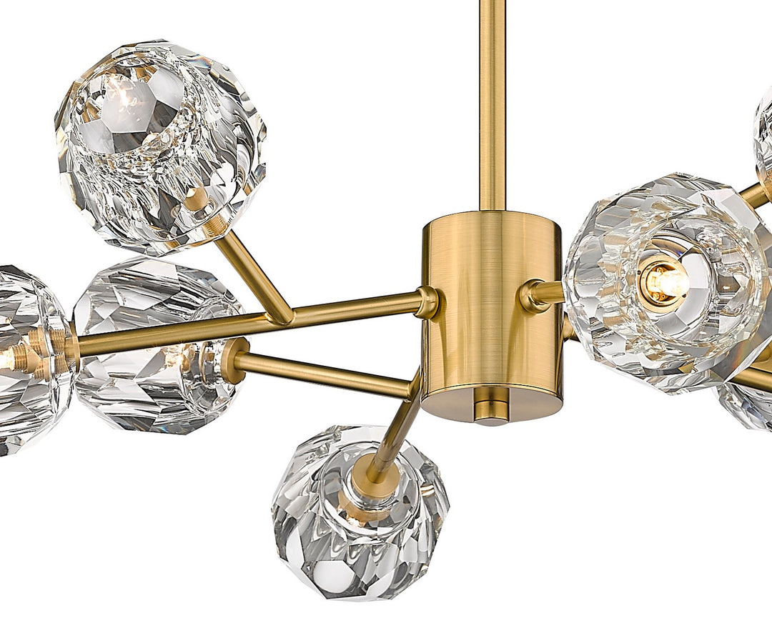 YS91C26G Eight Light Chandelier