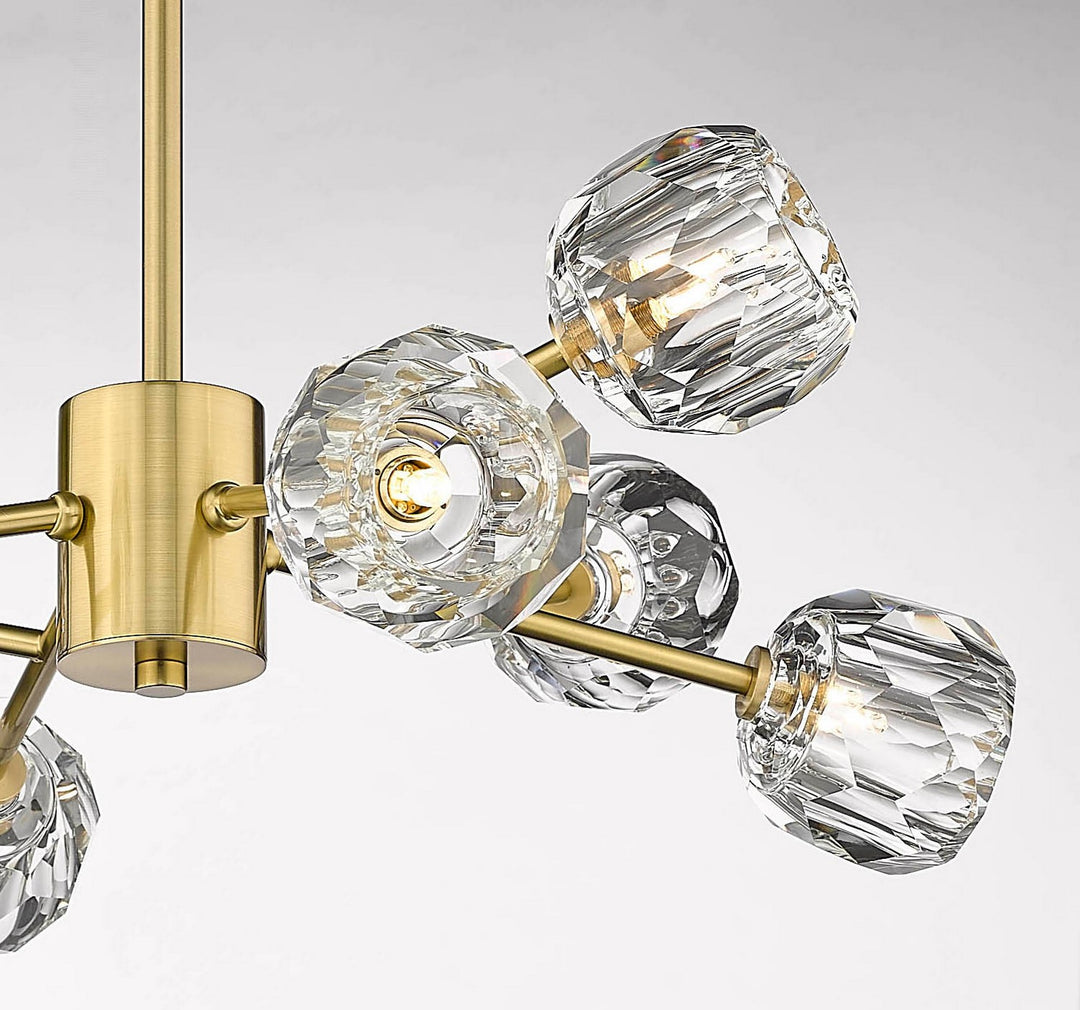 YS91C26G Eight Light Chandelier