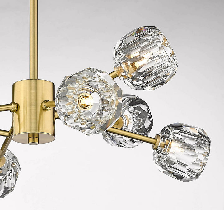 YS91C26G Eight Light Chandelier