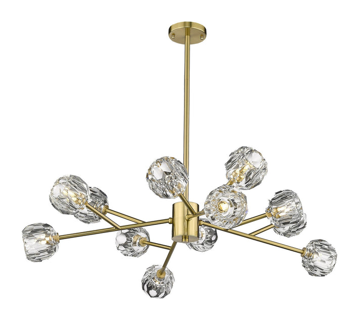 YS92C36G 12 Light Chandelier
