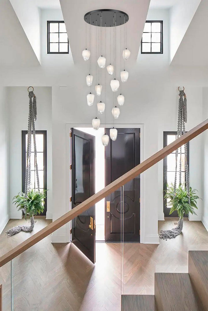 YS99C24BLK 15 Light Chandelier