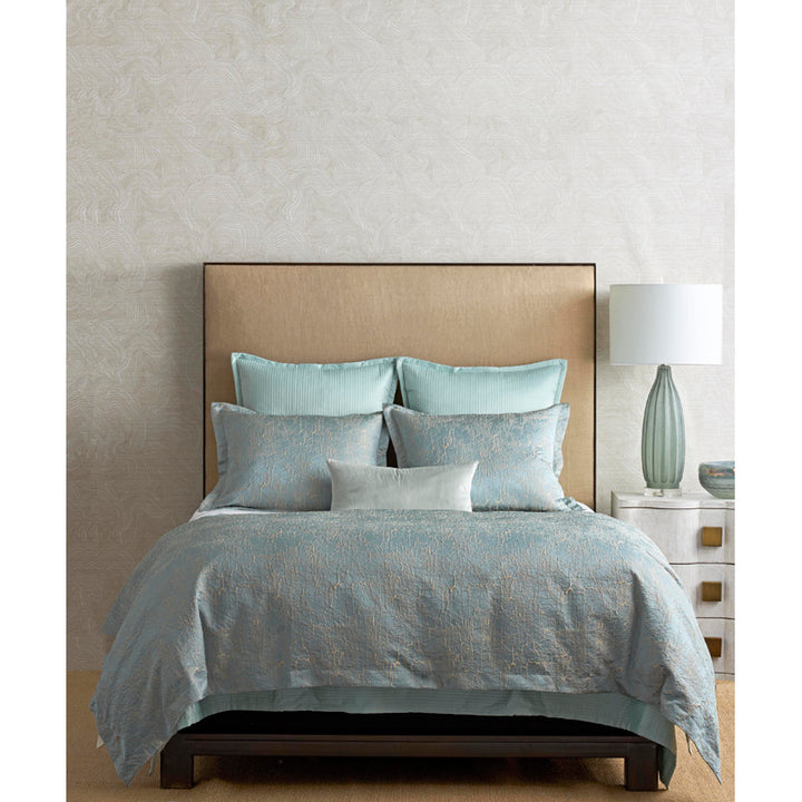 Allure Aqua Queen Duvet Set