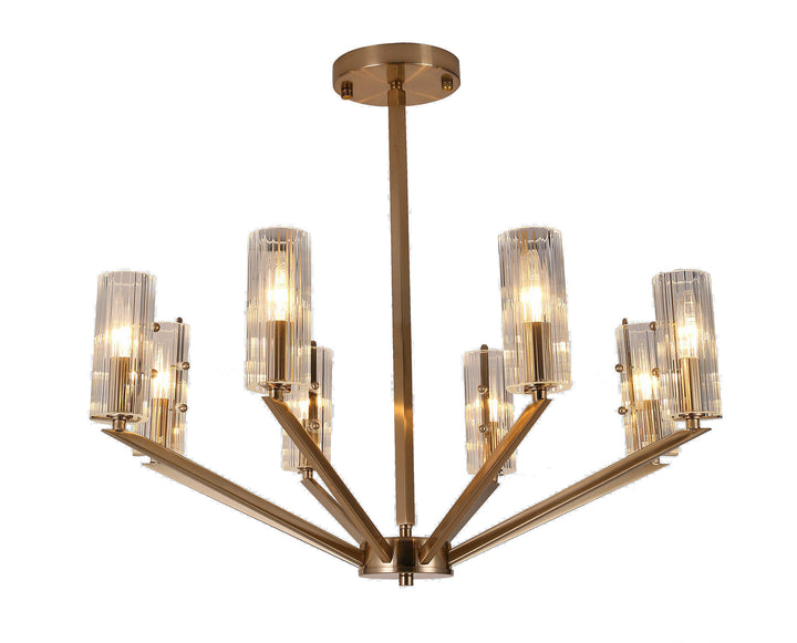 ZL30C27CO Eight Light Chandelier