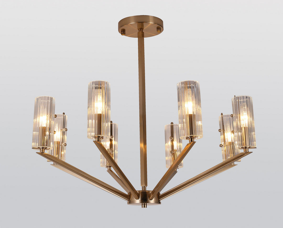 ZL30C27CO Eight Light Chandelier