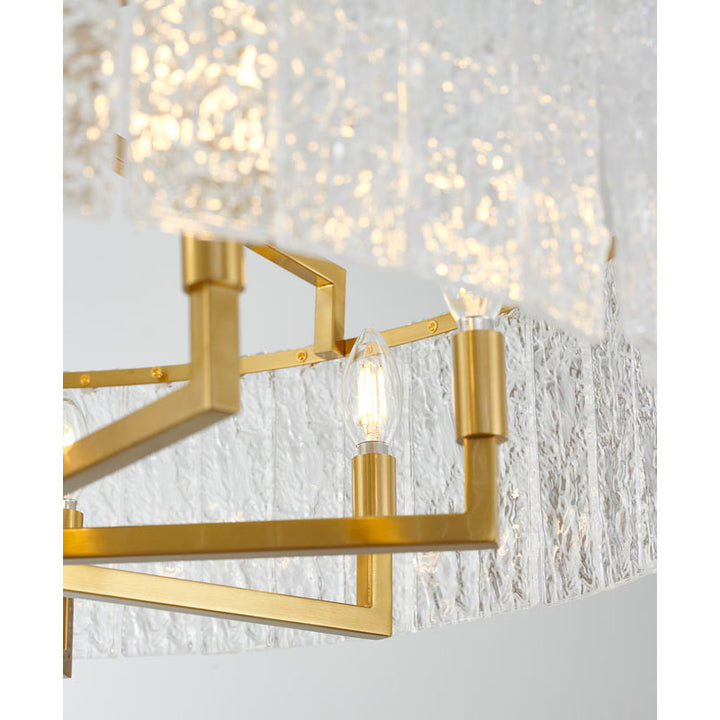 ZP138C32BR Eight Light Chandelier