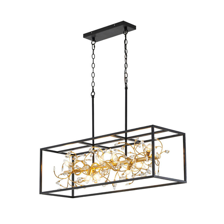 ZP139C38G Eight Light Chandelier