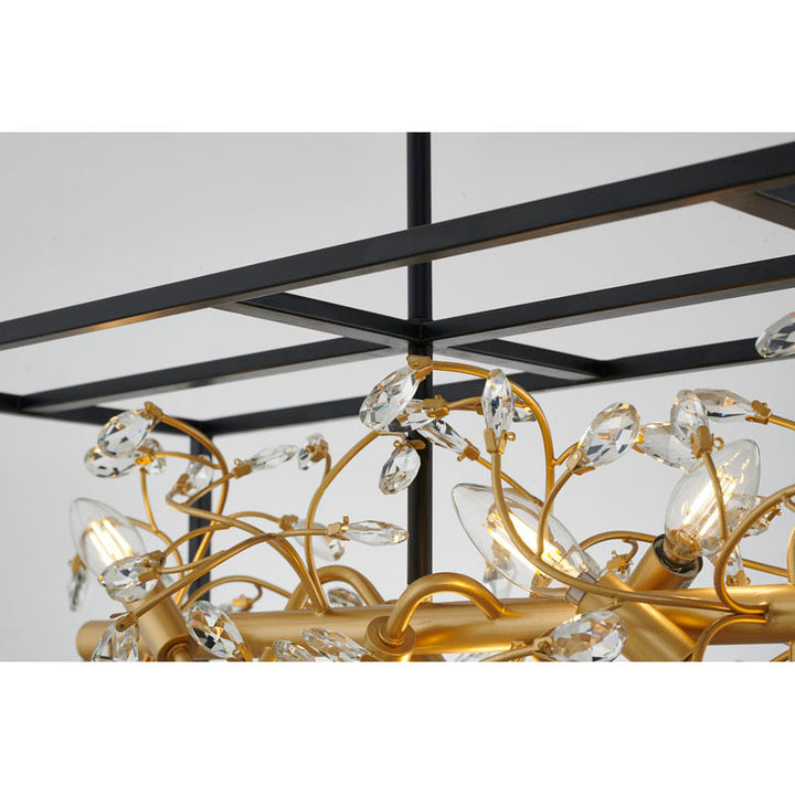 ZP139C38G Eight Light Chandelier