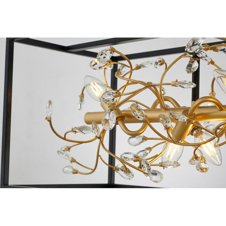 ZP139C38G Eight Light Chandelier
