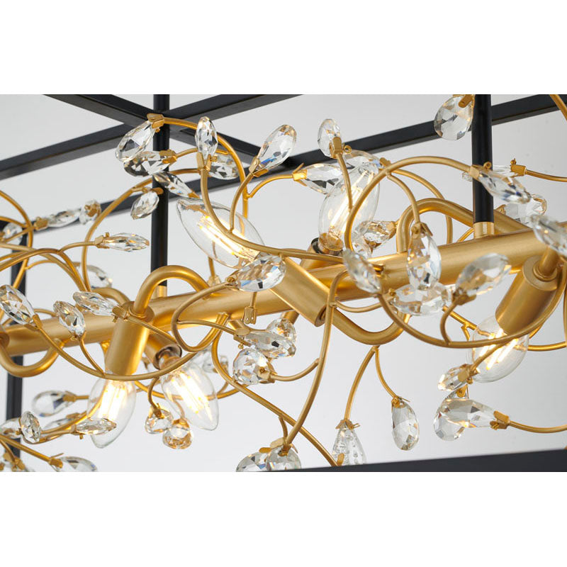 ZP139C38G Eight Light Chandelier