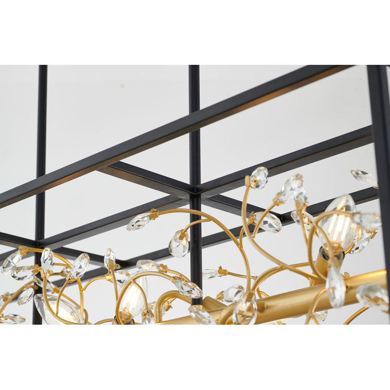 ZP139C38G Eight Light Chandelier
