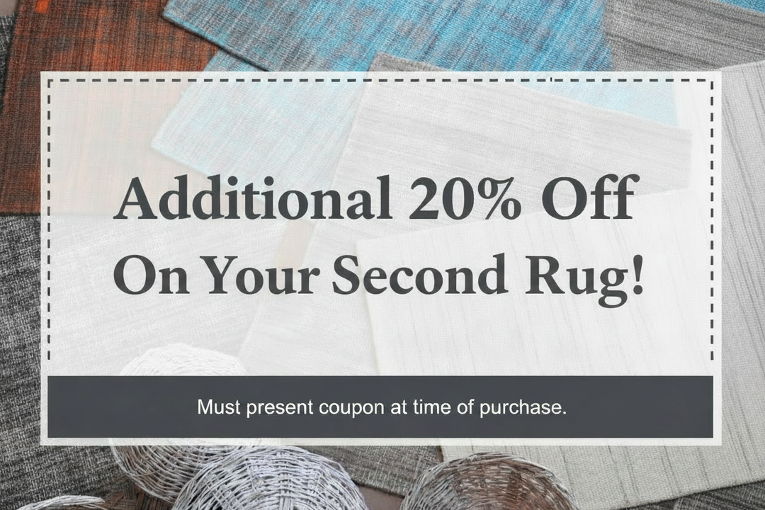Additional 20% Off Second Rug Coupon