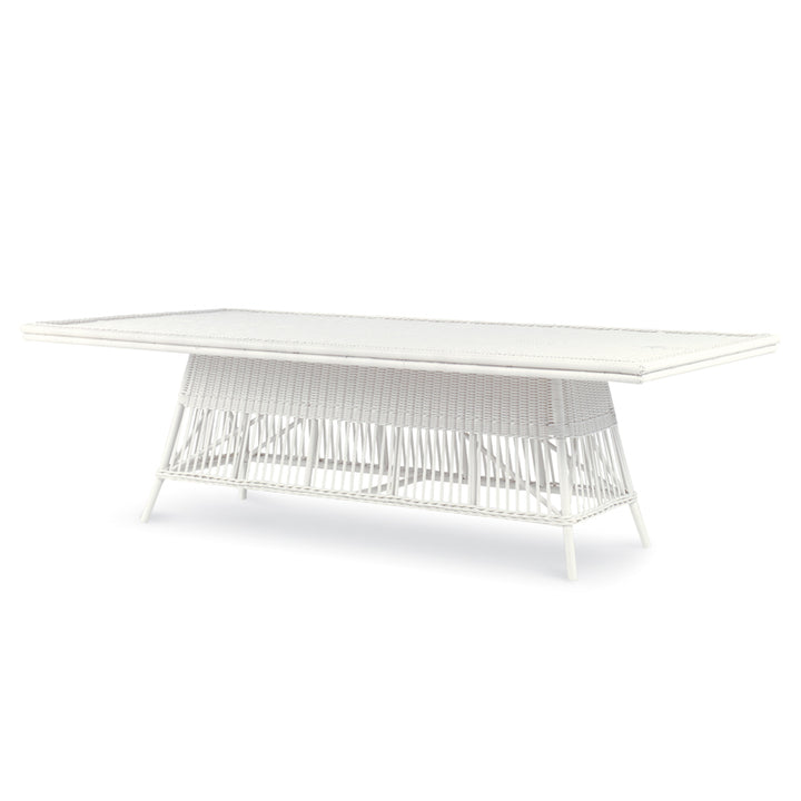 Mainland Long Dining Table, Chalk White