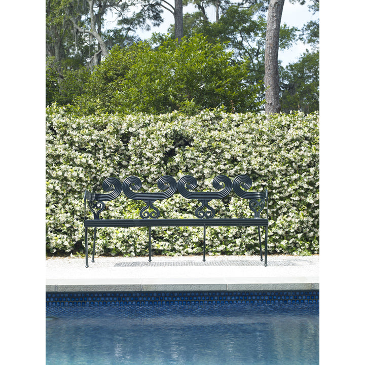 Augustine Scrolled Bench