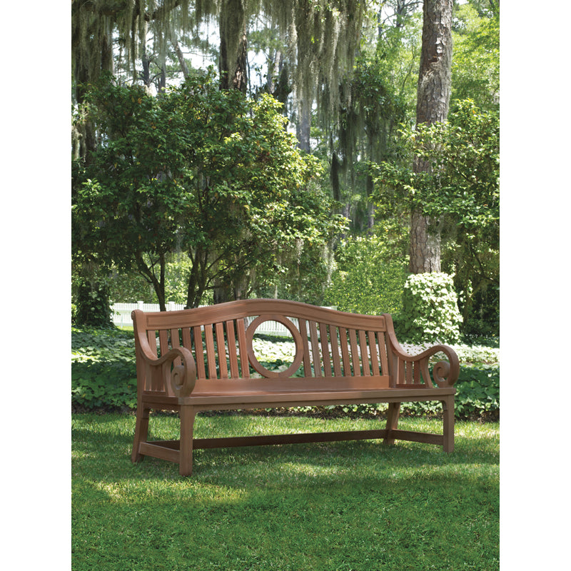 Library House Bench, Mahogany
