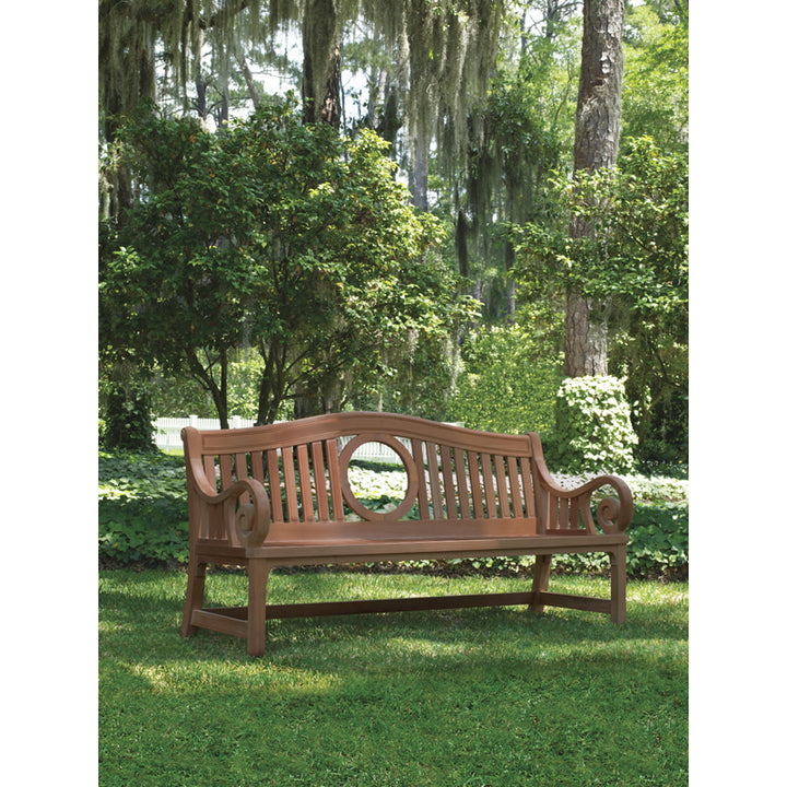 Library House Bench, Mahogany