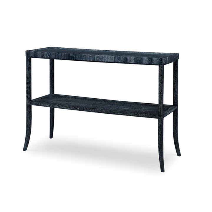 Emile Shelf Table (Black Cerused)