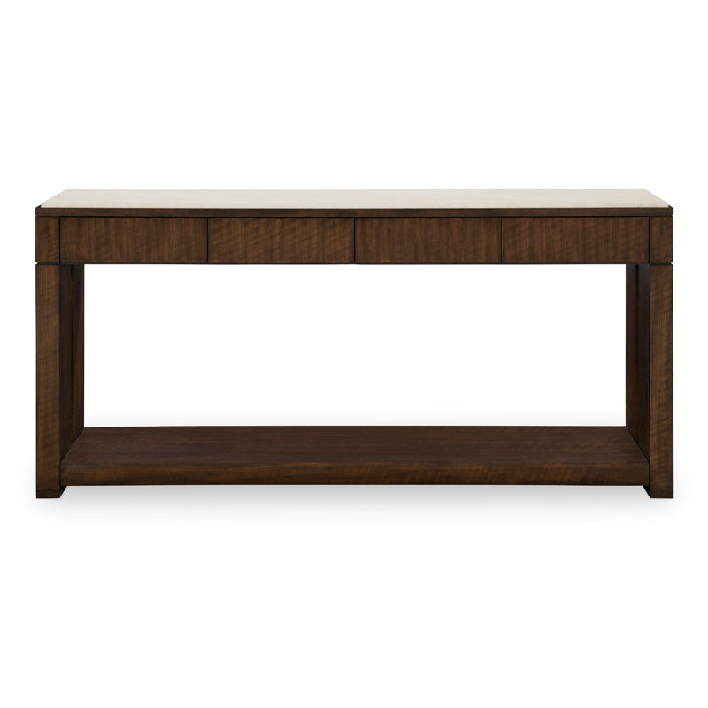 Warner Console Table With Stone Top
