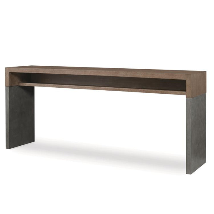 Curved Front Console (Timber Grey)