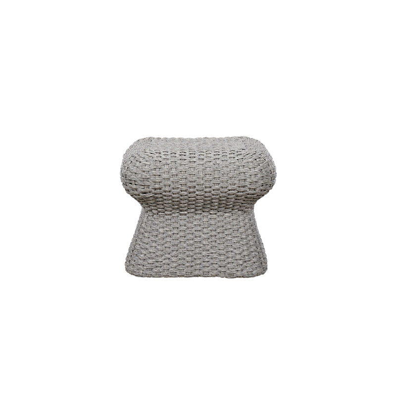 Warren Outdoor Ottoman - Grey