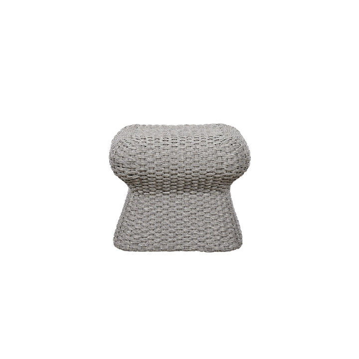 Warren Outdoor Ottoman - Grey