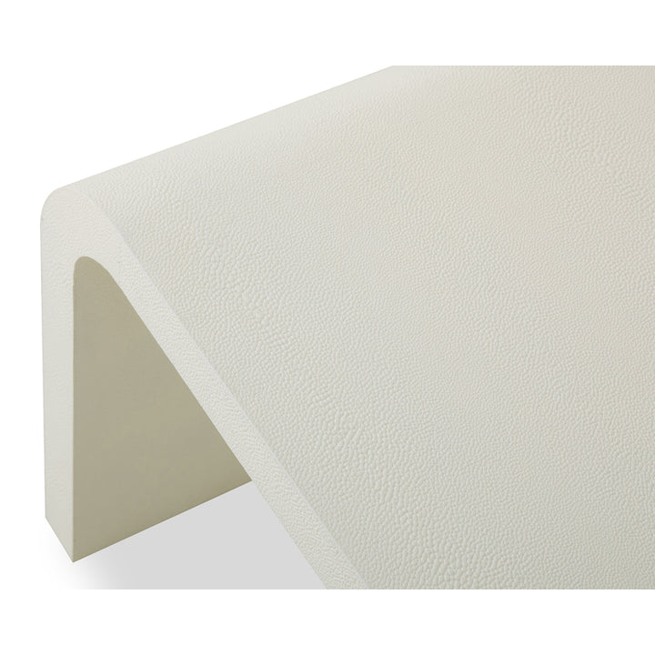 Mark Cocktail Table - Faux Shagreen