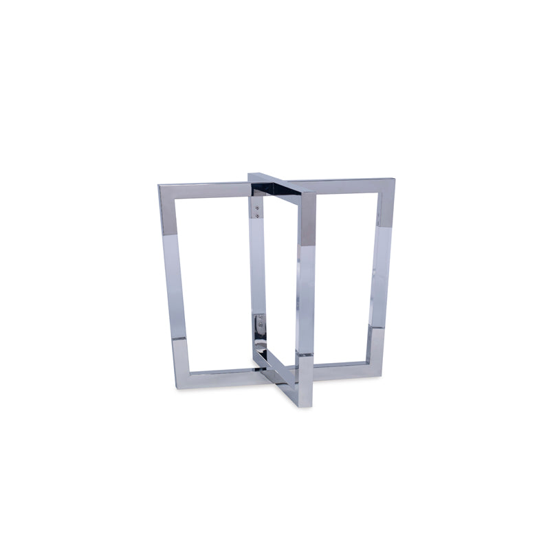 Stainless/Acrylic Base - For Glass Top