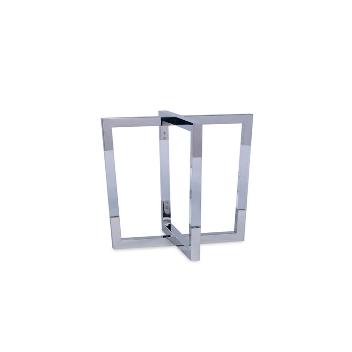 Stainless/Acrylic Base - For Glass Top