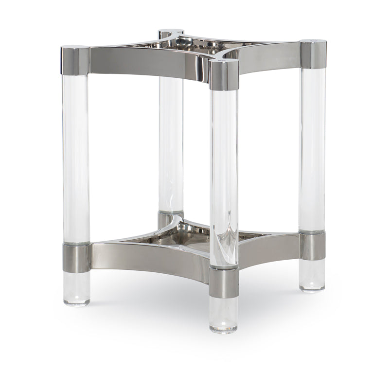 Table Base-Stainless (For Glass Top)