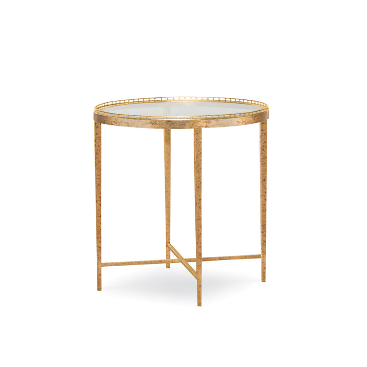 Logan Round Chairside Table 24 Dia