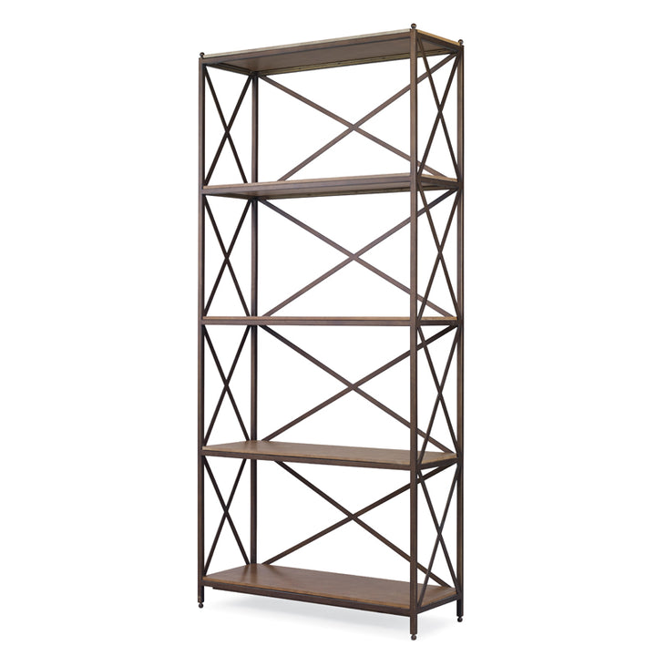 Nob Hill Bookcase 38 X 14 X 84