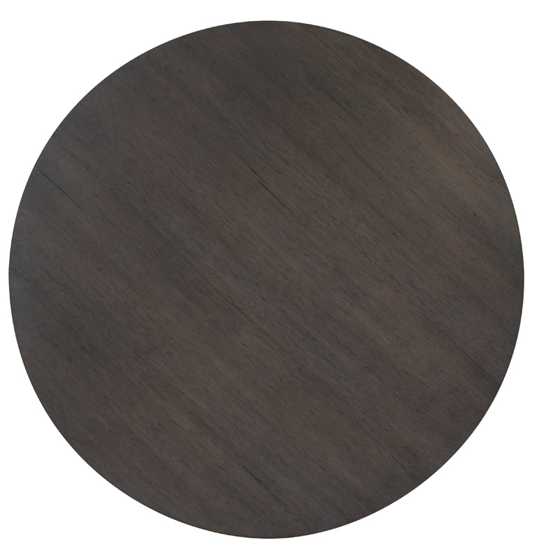 Carlyle Oak Round Dining Table-Mink Grey