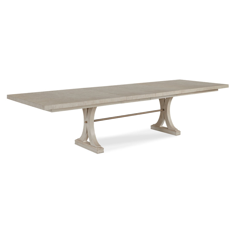Carlyle Rect. Oak Dining Table-Peninsula