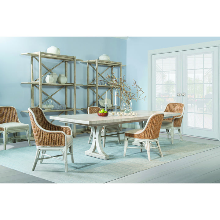 Carlyle Rect. Oak Dining Table-Peninsula