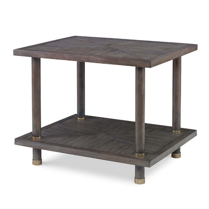 Biscayne End Table-Mink