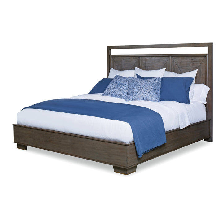 Bamboo King Platform Bed-Mink