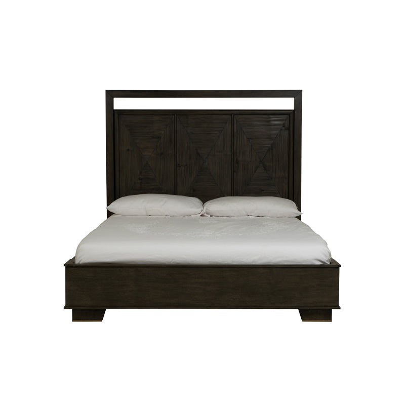 Bamboo Queen Platform Bed-Peninsula