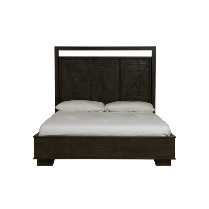 Bamboo Queen Platform Bed-Peninsula