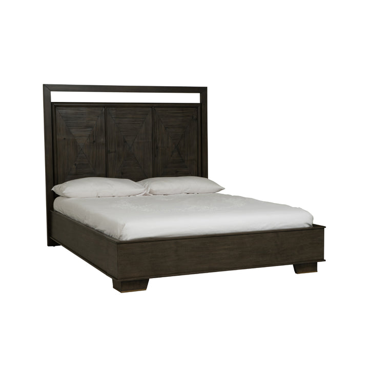 Bamboo Queen Platform Bed-Peninsula