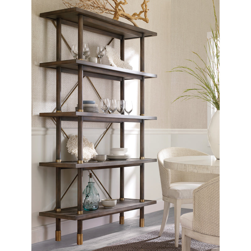 Biscayne Etagere-Mink