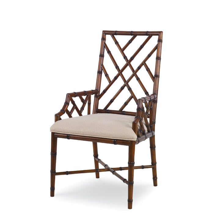 Brighton Arm Chair-Rg/Flax