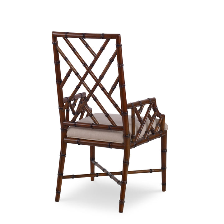 Brighton Arm Chair-Rg/Flax