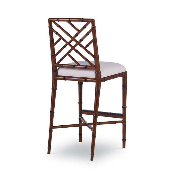 Brighton Bar Stool-Aw/Flax