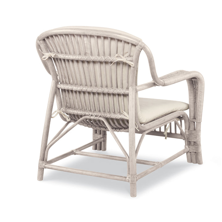 Simone Lounge Chair-Pn/Flax
