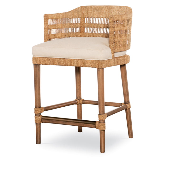 Boca Counter Stool - Natural/Flax