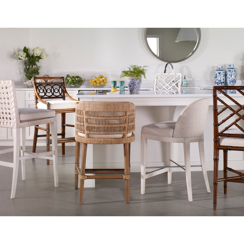 Boca Counter Stool - Natural/Flax